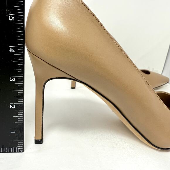 Via Spiga Nude Pointed Toe Stiletto Pumps Size 10M New With Box MSRP $295 - Picture 6 of 8